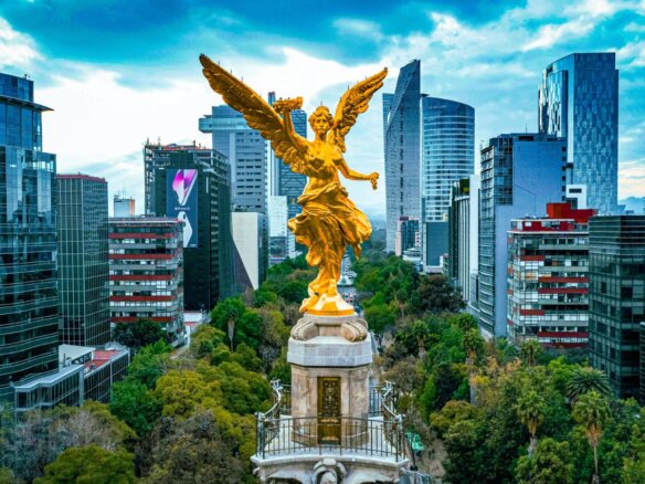 Foto del Ángel de la Independencia