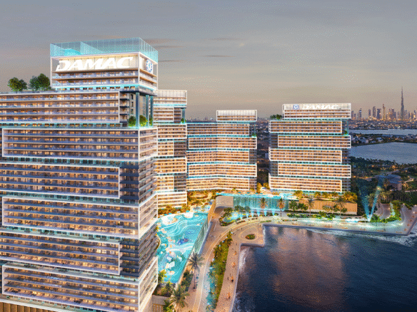 Vista Chelsea Residences desde el mar