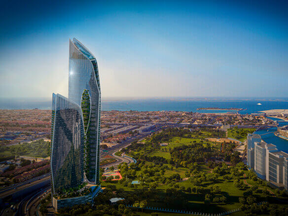 Fachada Aérea Safa ONE