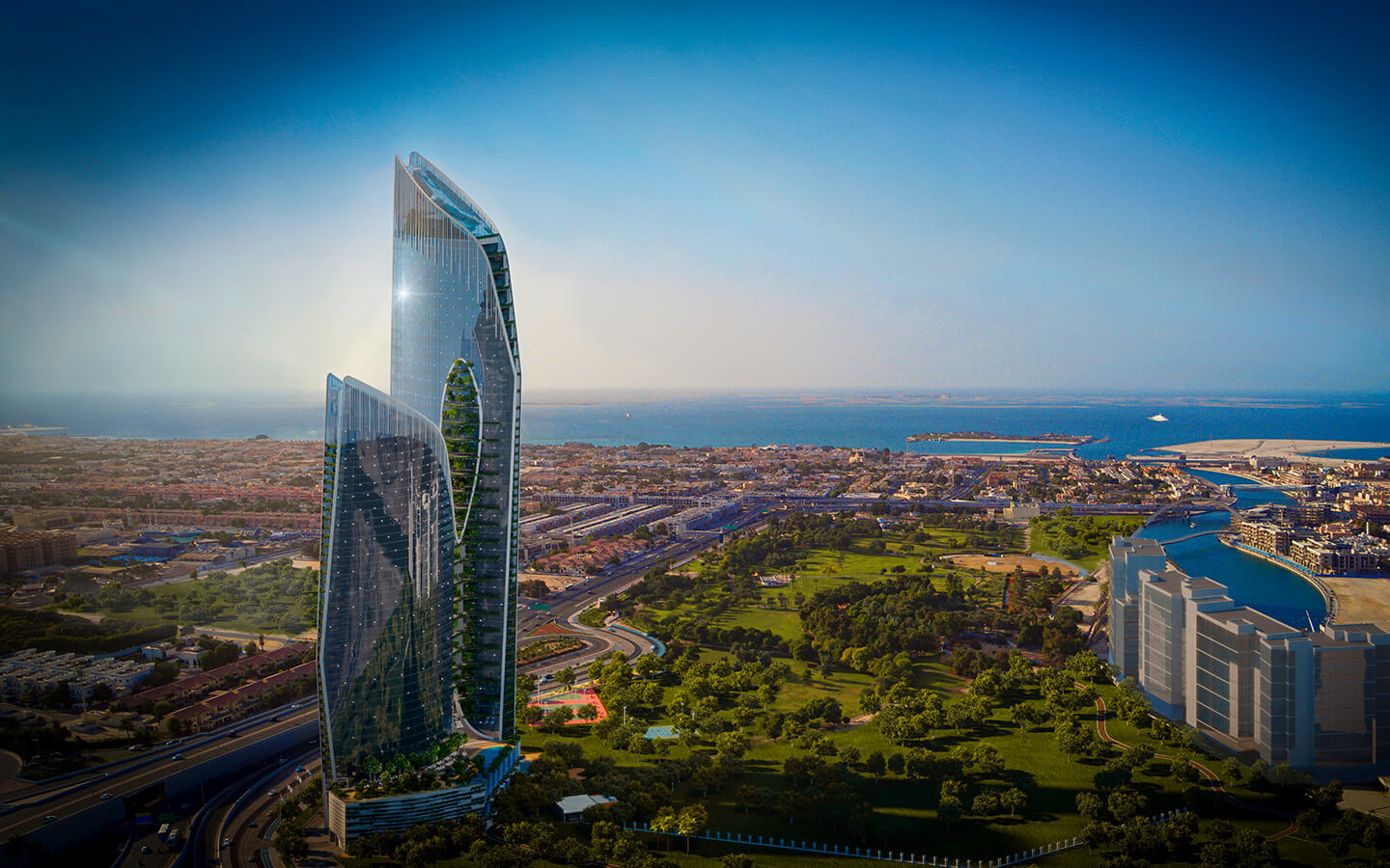 Fachada Aérea Safa ONE